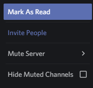 Use Mark as Read 